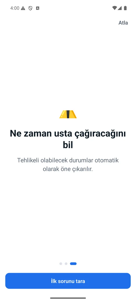 Ustify tanıtım ekranı: ne zaman usta çağırılacağını bilme